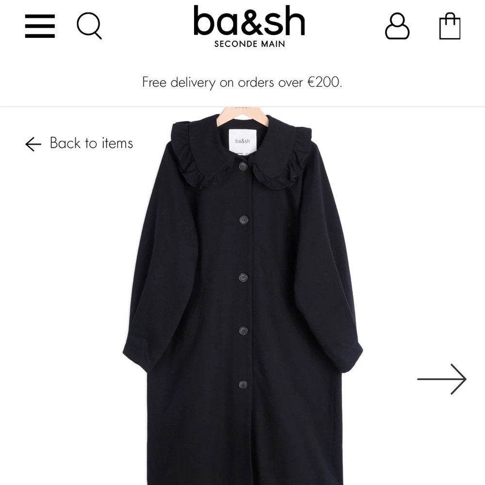 ba&sh MARCI coat (tag attached)